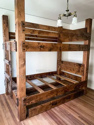Rustic Cypress Loft With Under Bed