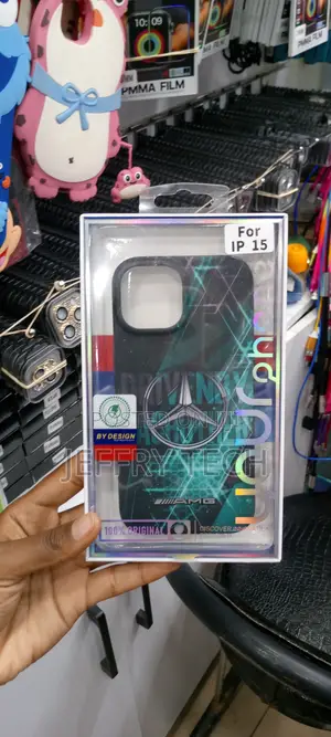 MERCEDES BENZ AMG BLACK iPhone 15 Case Cover
