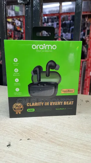 Oraimo Spacebuds Z ANC Heavy Bass Earbuds.