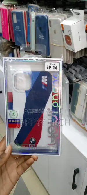 APPLE iPhone 14 BMW CAR LOGO Multicolor Phone Protection