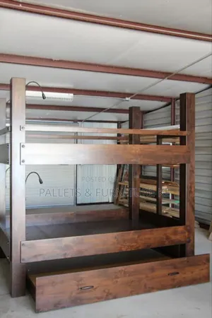 Charred Timber Loft/ Under Bed
