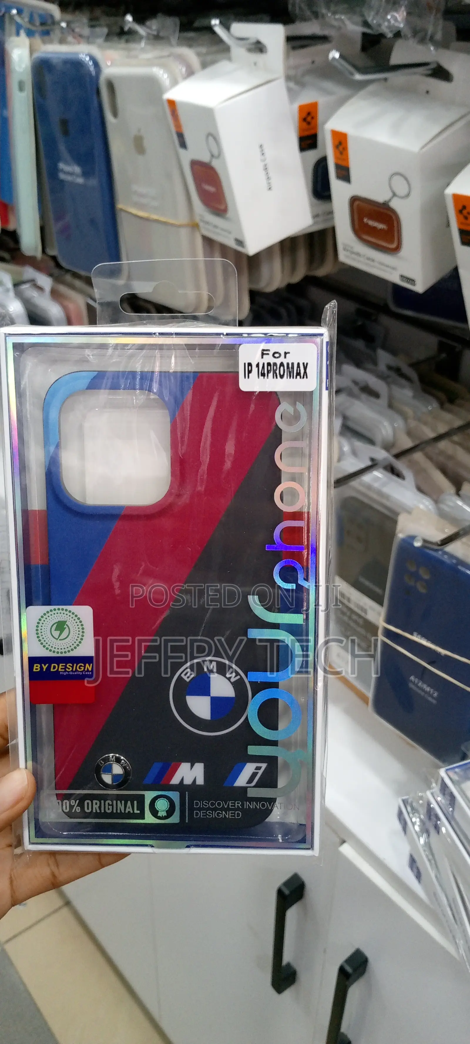 BMW Logo Phone Case for iPhone 14 Pro Max Smooth Protective