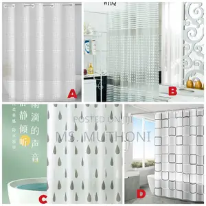Waterproof 180*200cms Shower Curtain
