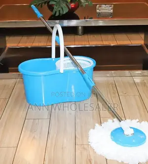 Metal Spin Mop / With Bucket