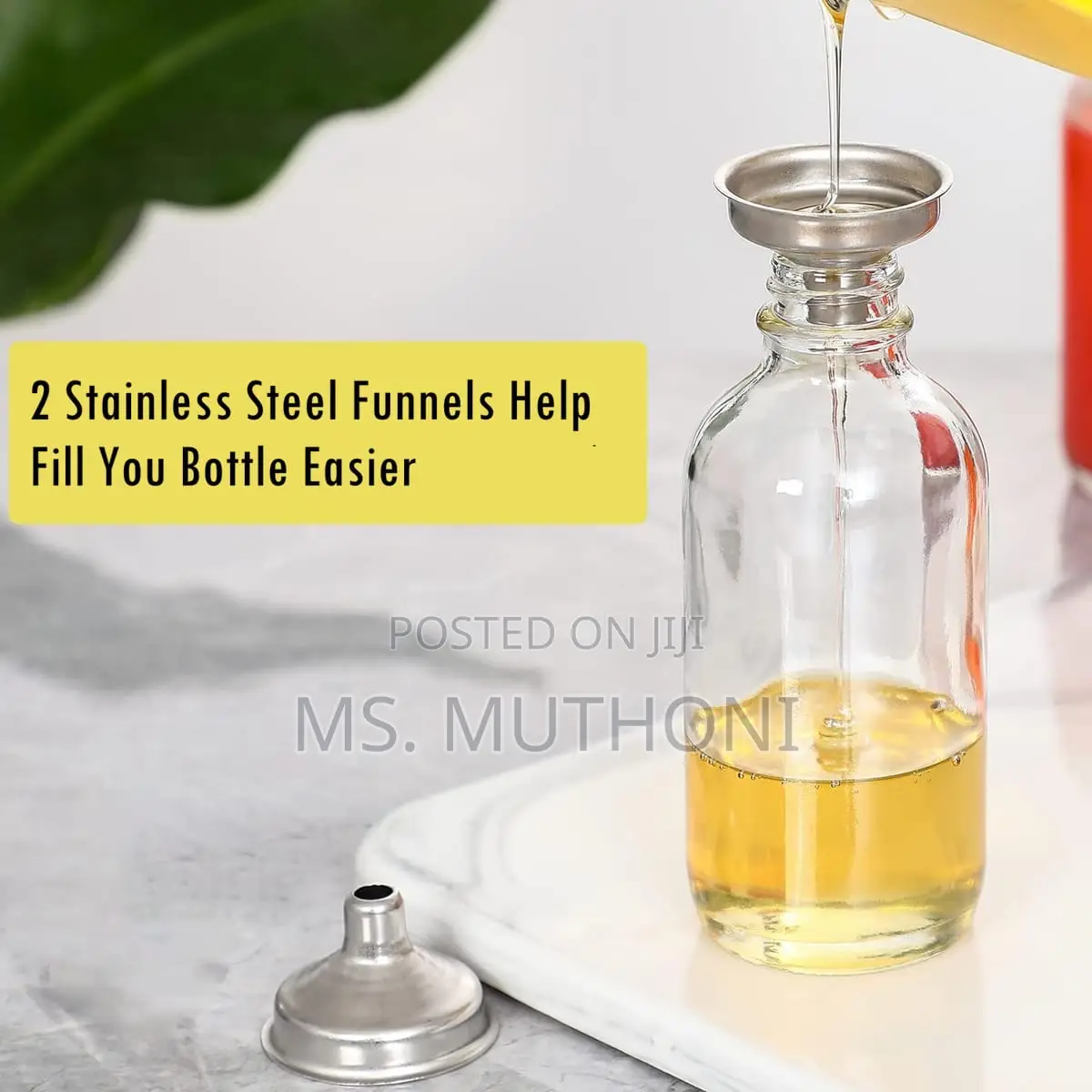 Glass Ginger Shots Bottles (16bottles + Accessories)