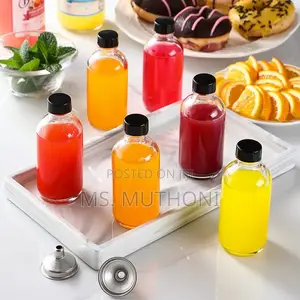 High Quality Glass Ginger Shots Bottles Set