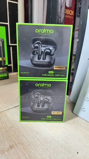 Oraimo Spacebuds-N ANC Heavy Bass Wireless Earbuds.
