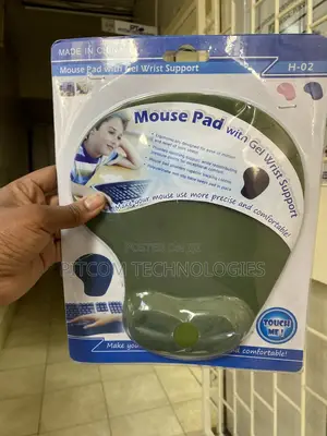 Ergonomic Mousepad With Gel Wrist Support