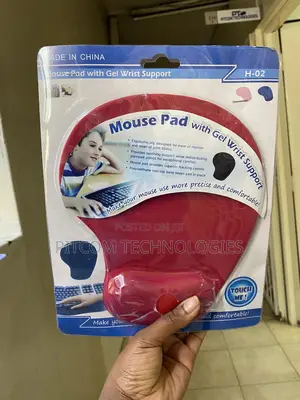 Ergonomic Mousepad With Gel Wrist Support