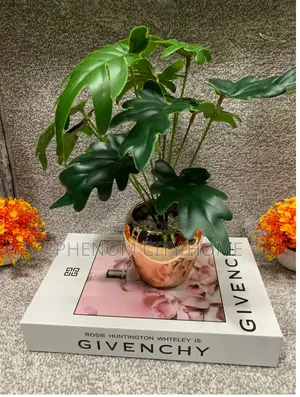 Elegant Artificial Plant With Ceramic Vase Available