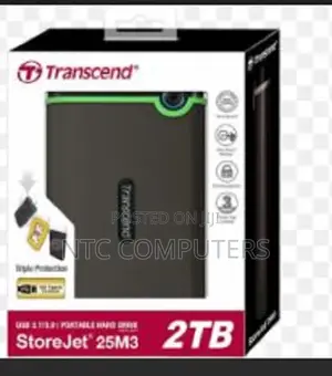 Transcend 2tb Usb 3.1 Gen 1 Portable External Hard Disk