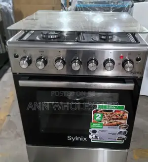 Syinix 60by 60 3+1 Standing Cooker With Electric Oven