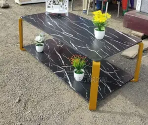 Black Marble Effect Table Bm4