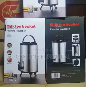 10 Litres Milk/Coffee Bucket Heat Insulation Barrel T10
