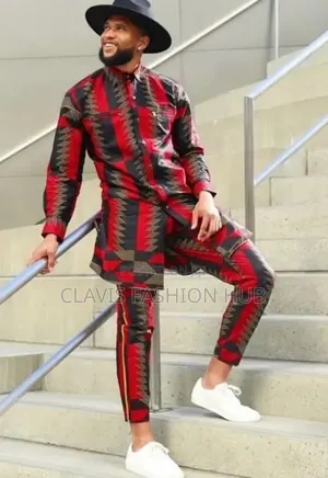 Kitenge Senator Suit for Men - Perfect Fit