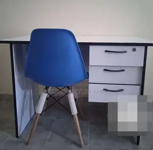 Office Furniture:120cm Desk Chair Wooden Study Combo