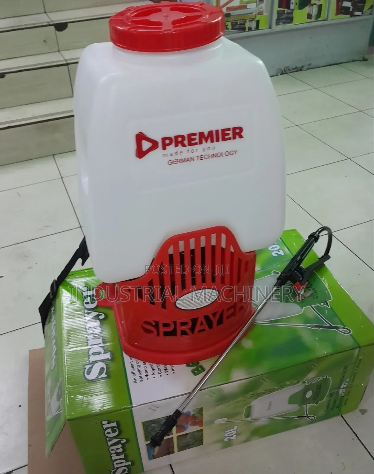 Premier Rechargeable Knapsack Sprayer (Battery)