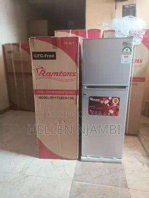 Ramtons Rf/173, 2 Door Direct Cool Fridge, 128 Litres