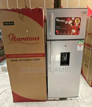 Ramtons 2 Door Direct Cool Fridge, 128 Litres -