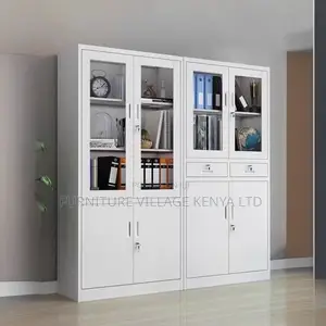 Vertical Office Console Cabinet for Meeting Room Use