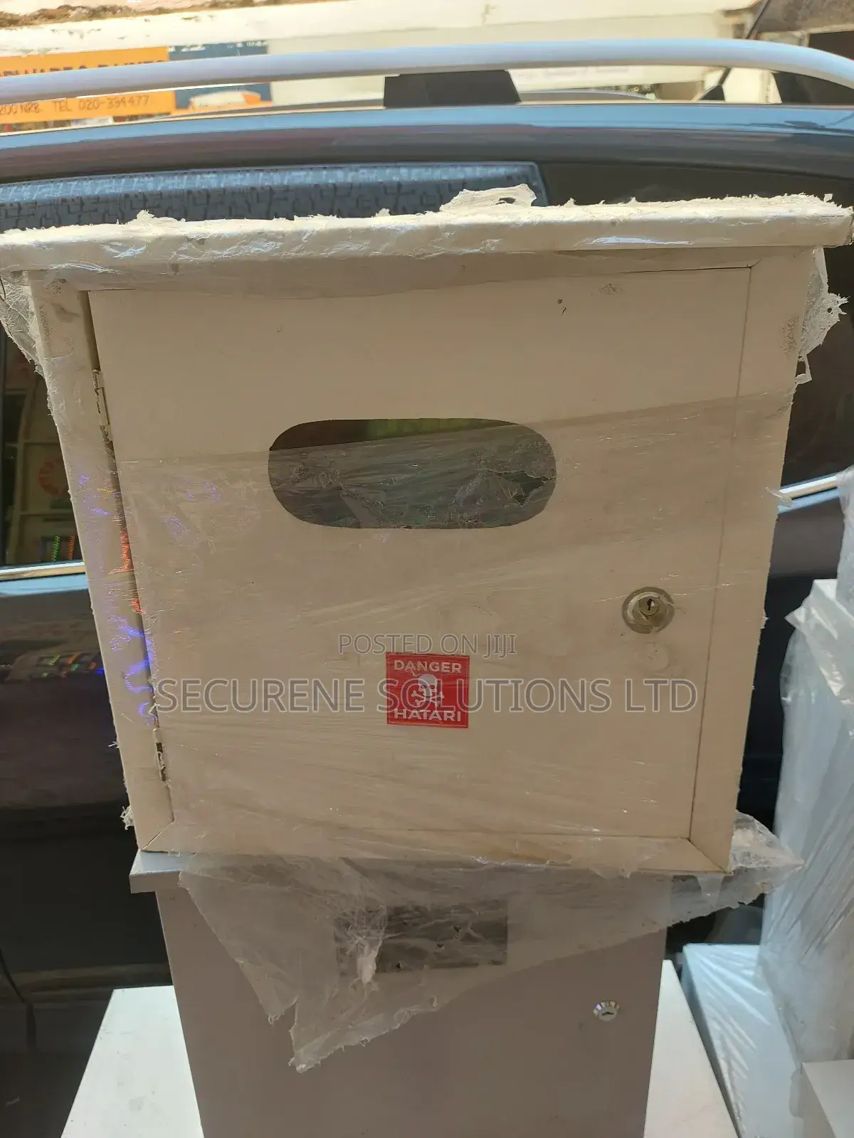 Lockable Powder-Coated Meter Box,