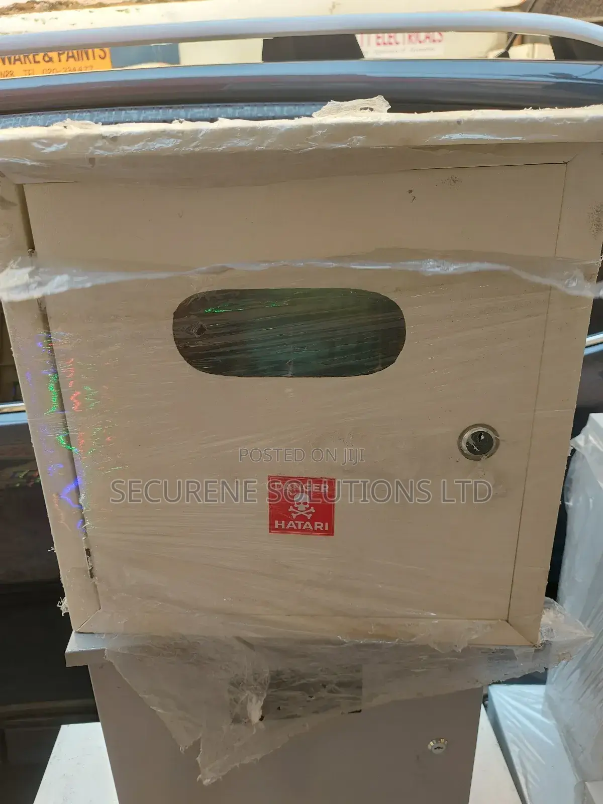 Lockable Powder-Coated Meter Box,