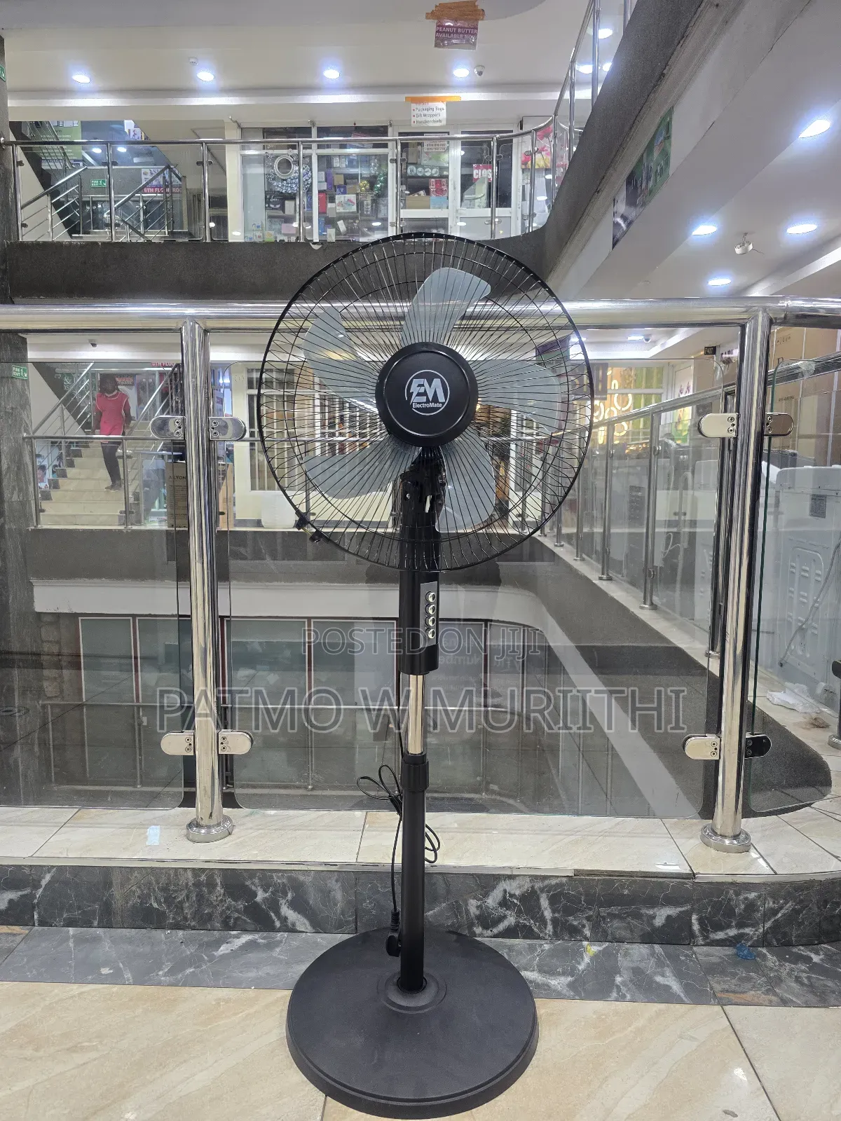 Fan , Electromate Standing Fan 16"
