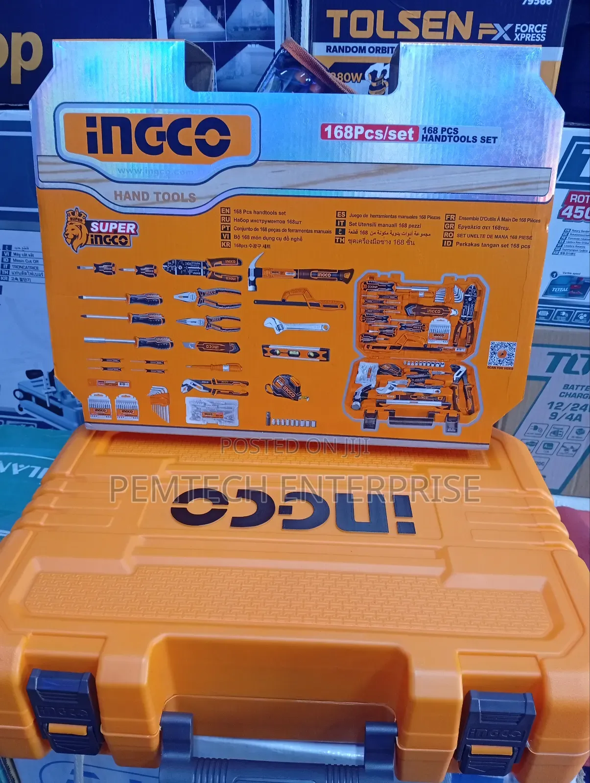 INGCO 168 PCS Handtools Set HKTHP21681