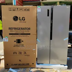 LG GC-FB507PQAM Side by Side Refrigerator, 519 L