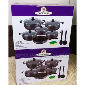 14 Pieces Non Stick Tc Cookware Set
