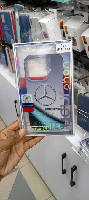 MERCEDES BENZ CAR AMG LOGO iPhone 15 Pro Case Cover
