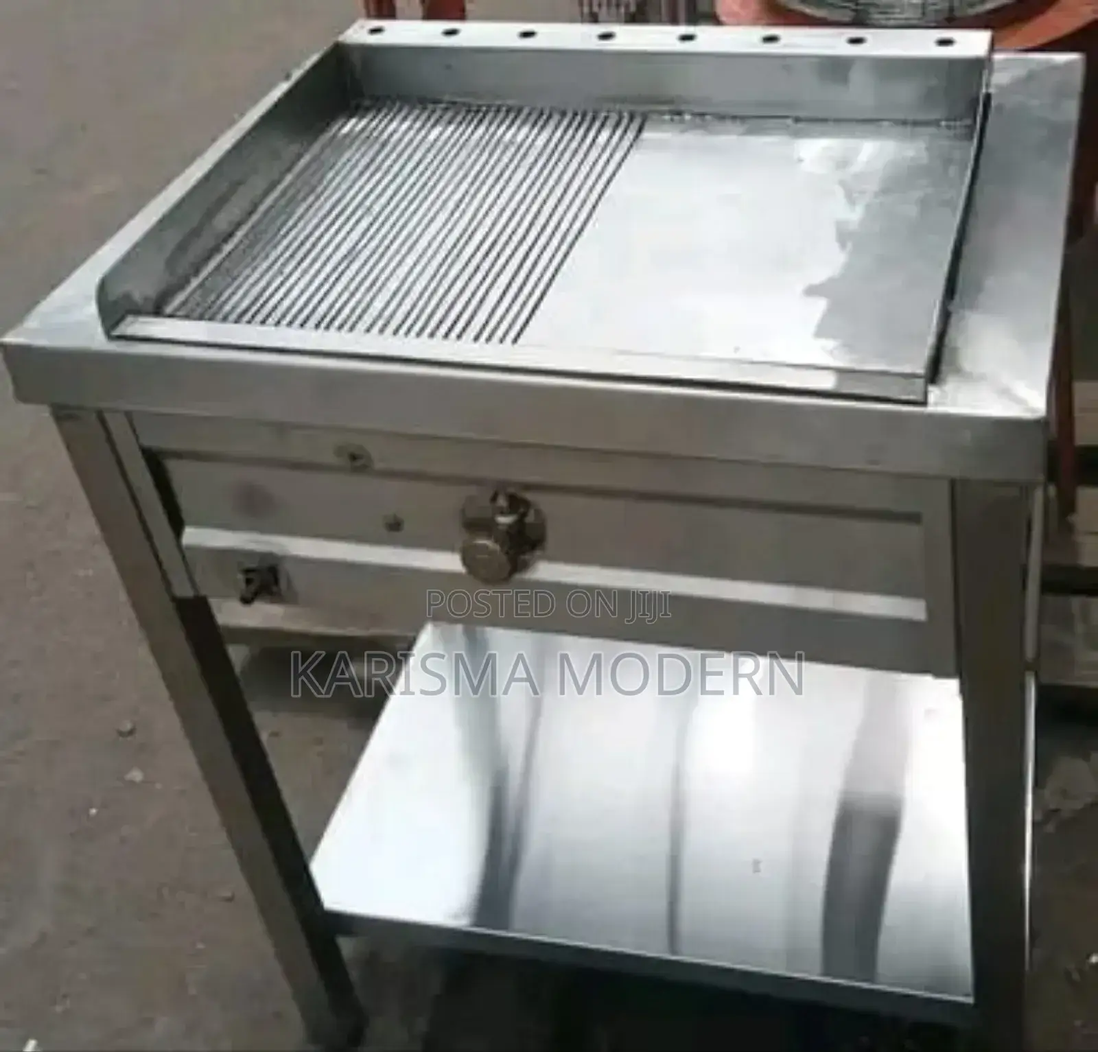 Powered by Gas Griddle