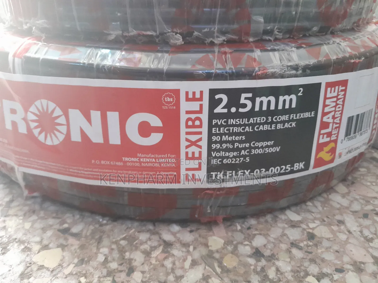 2.5mm Flexible Cable Copper