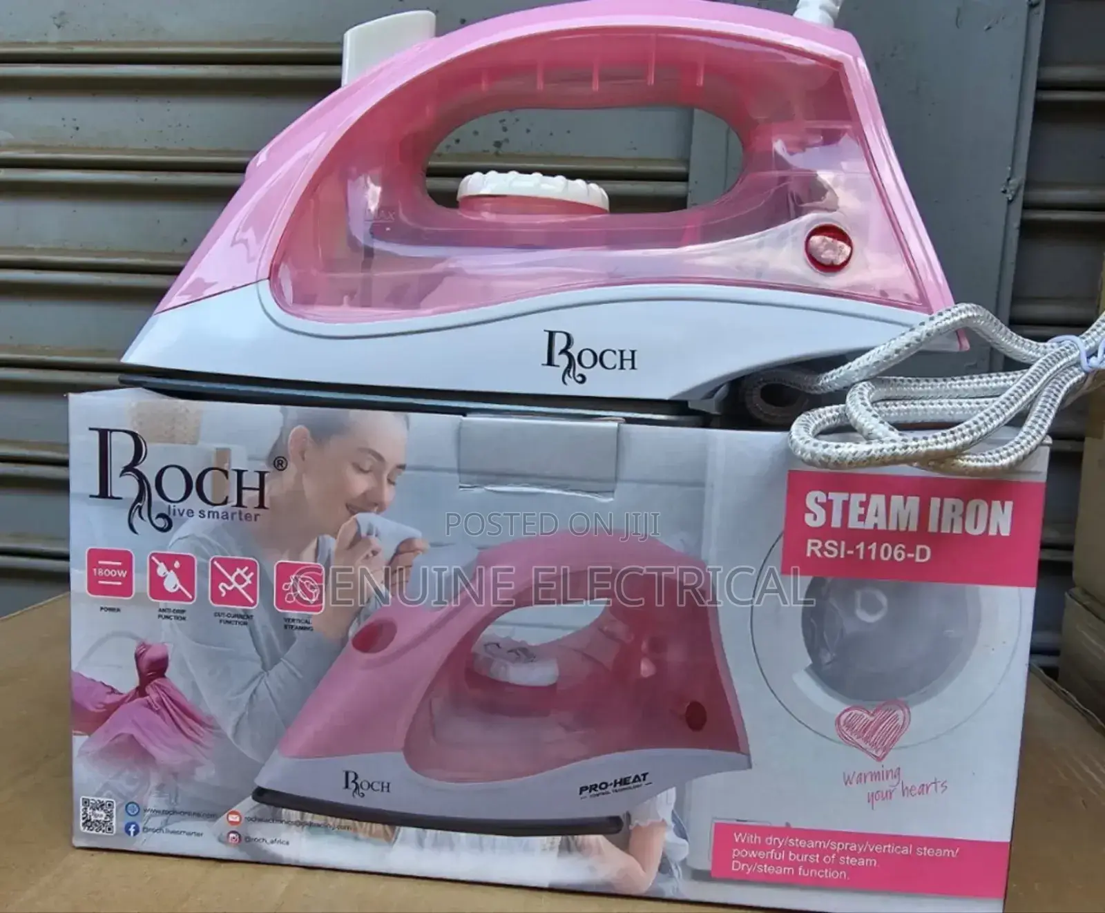 Roch Steam Iron Box