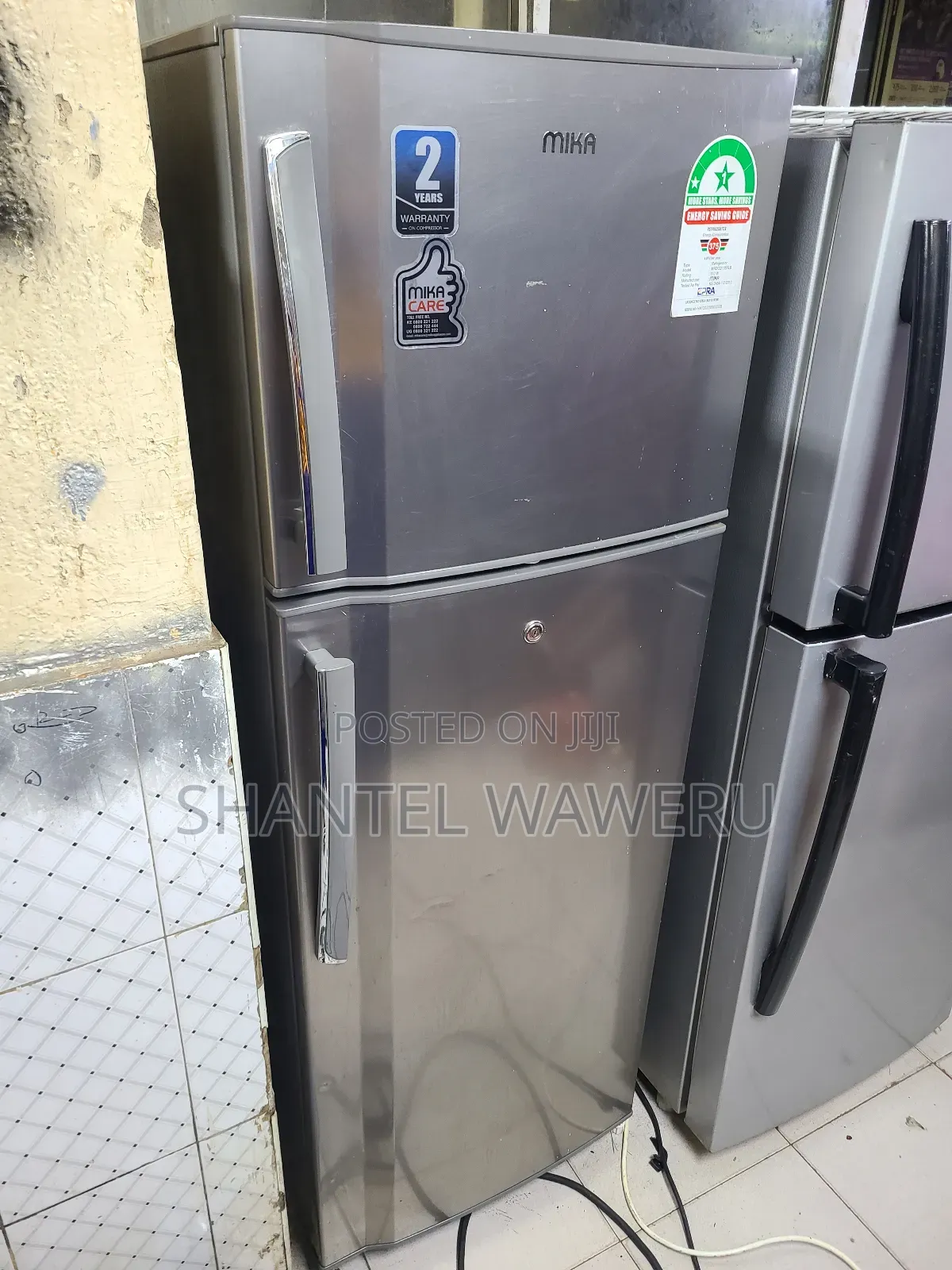 Mika Frost Double Door Fridge
