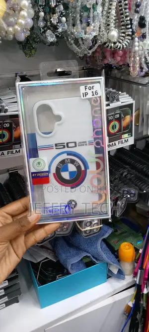 BMW COOL Car LOGO iPhone 16 Case Cover for Men