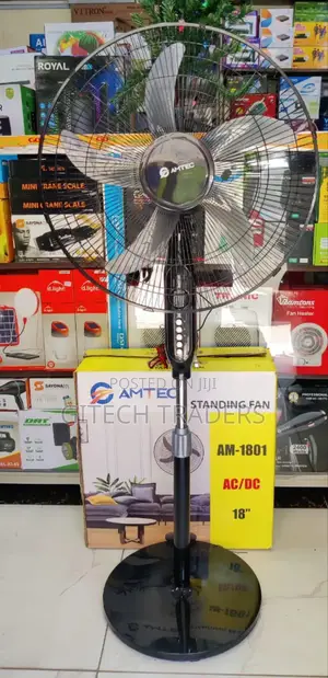 *Amtec Stand Fan 18" AC/DC