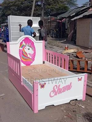 Pink Baby Bed