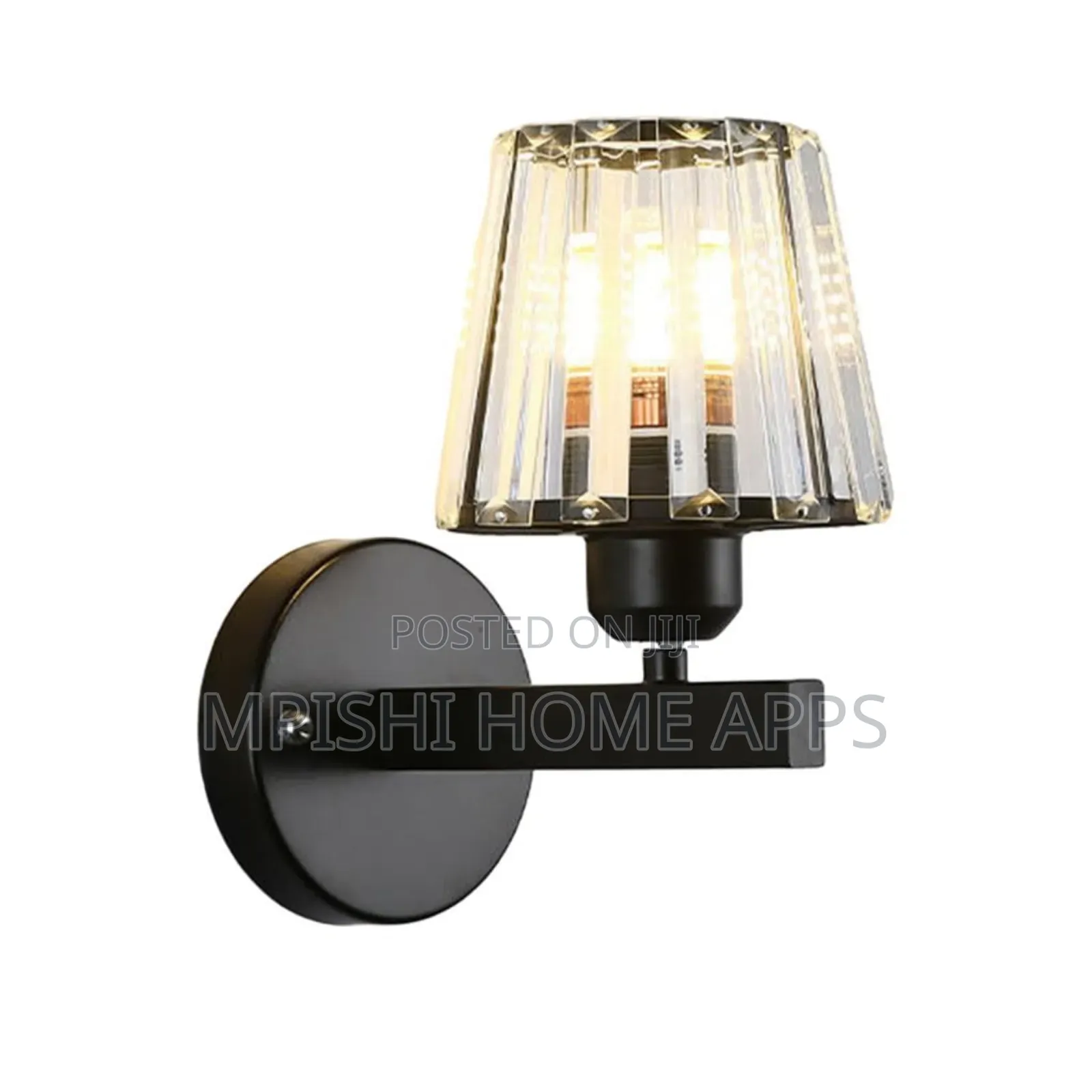 Black Wall Light