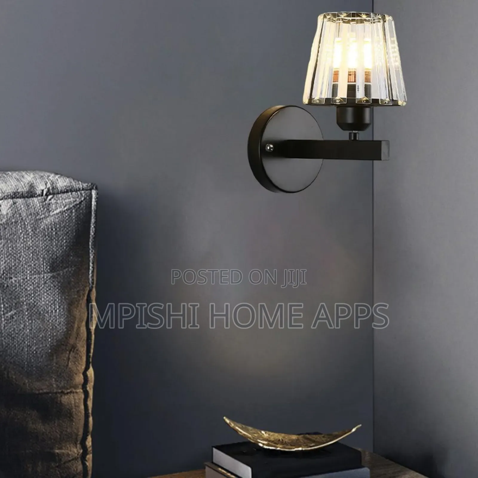 Black Wall Light