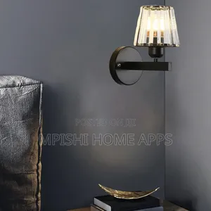 Black Wall Light