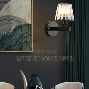 Black Wall Light