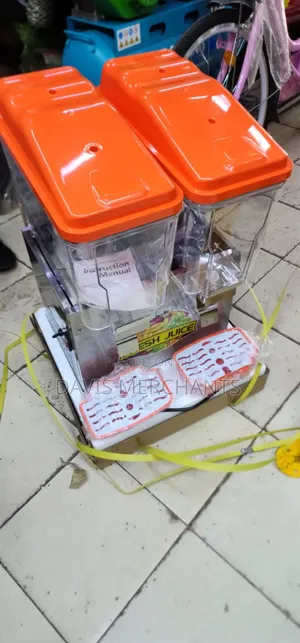Fresh Juice Dispenser 2 Tank
