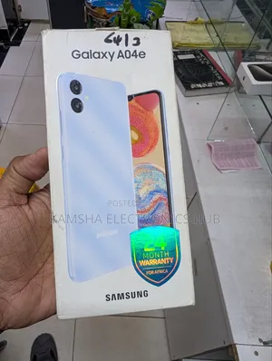 New Samsung Galaxy A04e 64 GB Silver