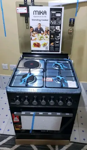 Mika 60*60 3G+1E Standing Cooker With Electric Oven