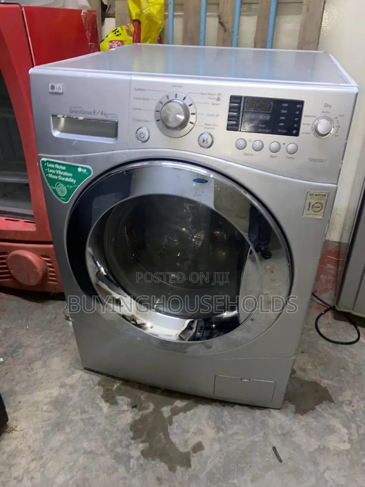 Lg 8kg/4 Front Load Wash Dry Machine