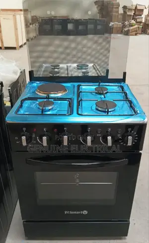 50*55 Volsmart 3gas+1ejet Standing Cooker With Electric Oven