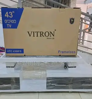 Vitron 43 Inches Smart Android Tv Bluetooth Enabled