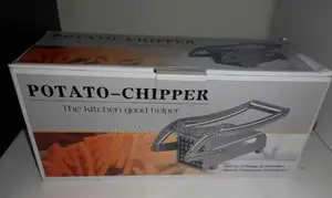Stainless Steel Potato Chipper Chips Cutter WITH 2 Blades