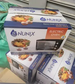 With Warranty Electric Oven Nunix Rotisserie R/7